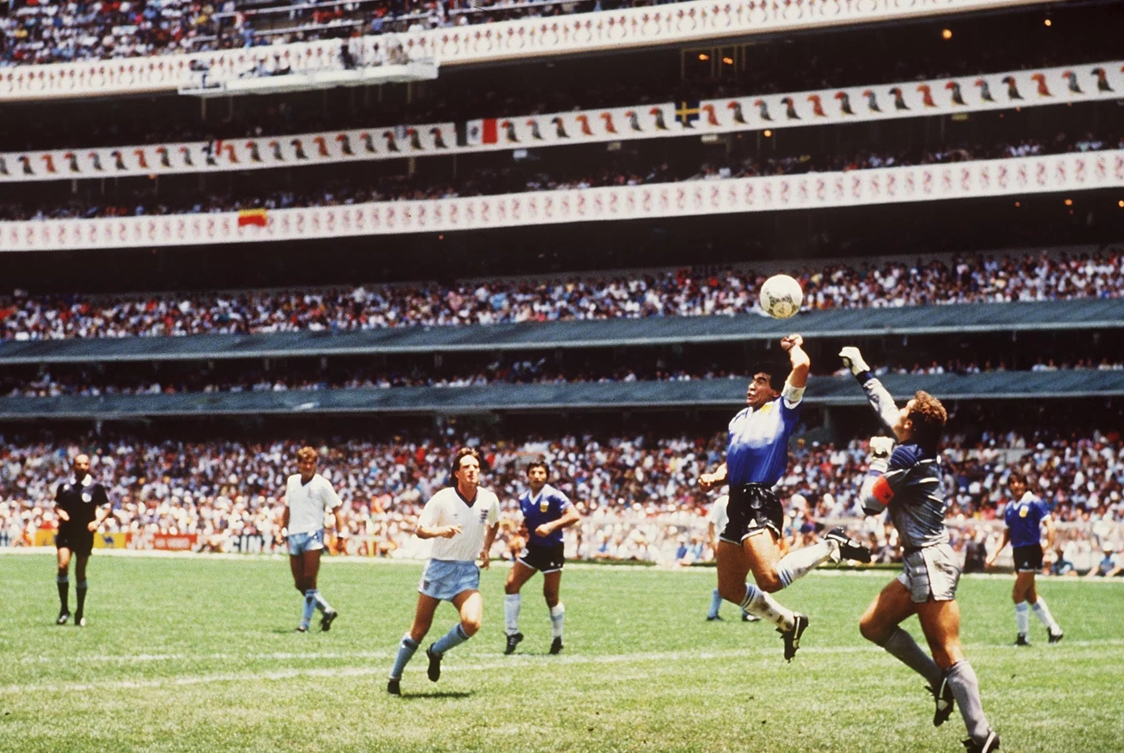 I 10 migliori ricordi di tutti i tempi della Coppa del Mondo, numero 1: la "Mano di Dio" di Diego Maradona